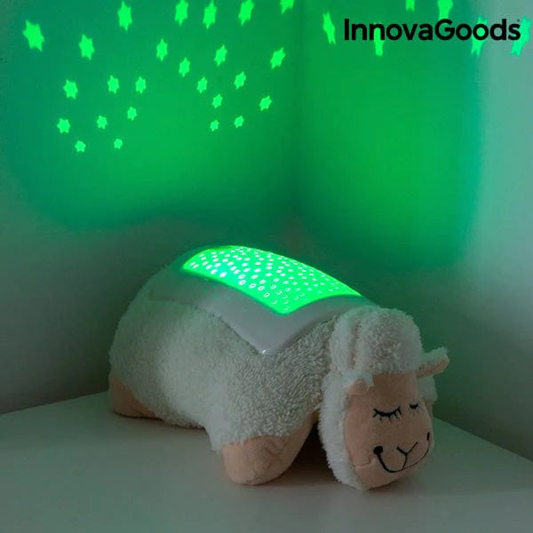 InnovaGoods Spielzeug | Kostüme > Spielzeug und Spiele > Puppen und Plüschtiere InnovaGoods LED Plüschtier Projektionslampe Schaf