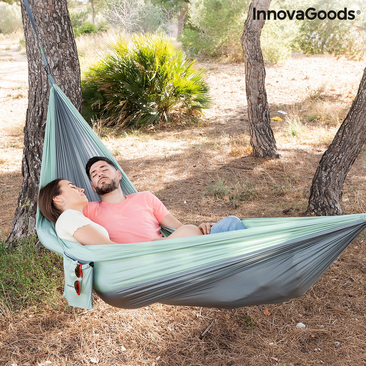 InnovaGoods Sport | Fitness > Camping und Berge > Camping- und Bergzubehör Doppelte Camping-Hängematte Rewong InnovaGoods
