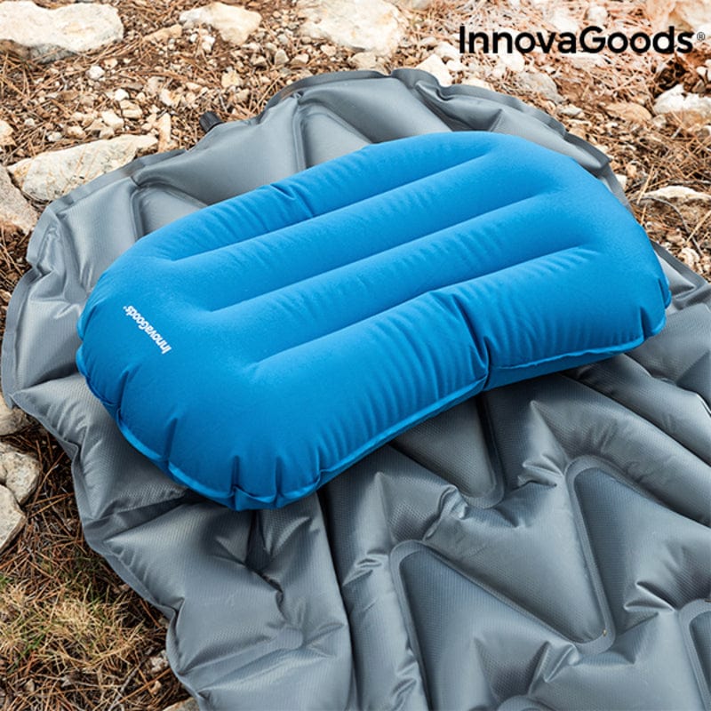 InnovaGoods Sport | Fitness > Camping und Berge > Schlafsäcke Aufblasbare Matratze und Kissen Ultralight InnovaGoods