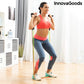 InnovaGoods Sport | Fitness > Fitness > Gummibänder Satz regulierbaren Stretchbändern mit Accessoires und Übungsleitfaden Rebainer InnovaGoods (5er Pack)