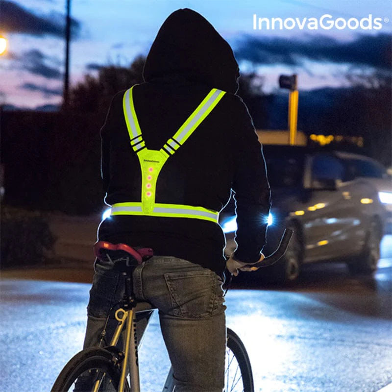InnovaGoods Sport | Fitness > Laufen und Leichtathlethik > Lauflampen Sportgurt mit LED-Leuchten Lurunned InnovaGoods