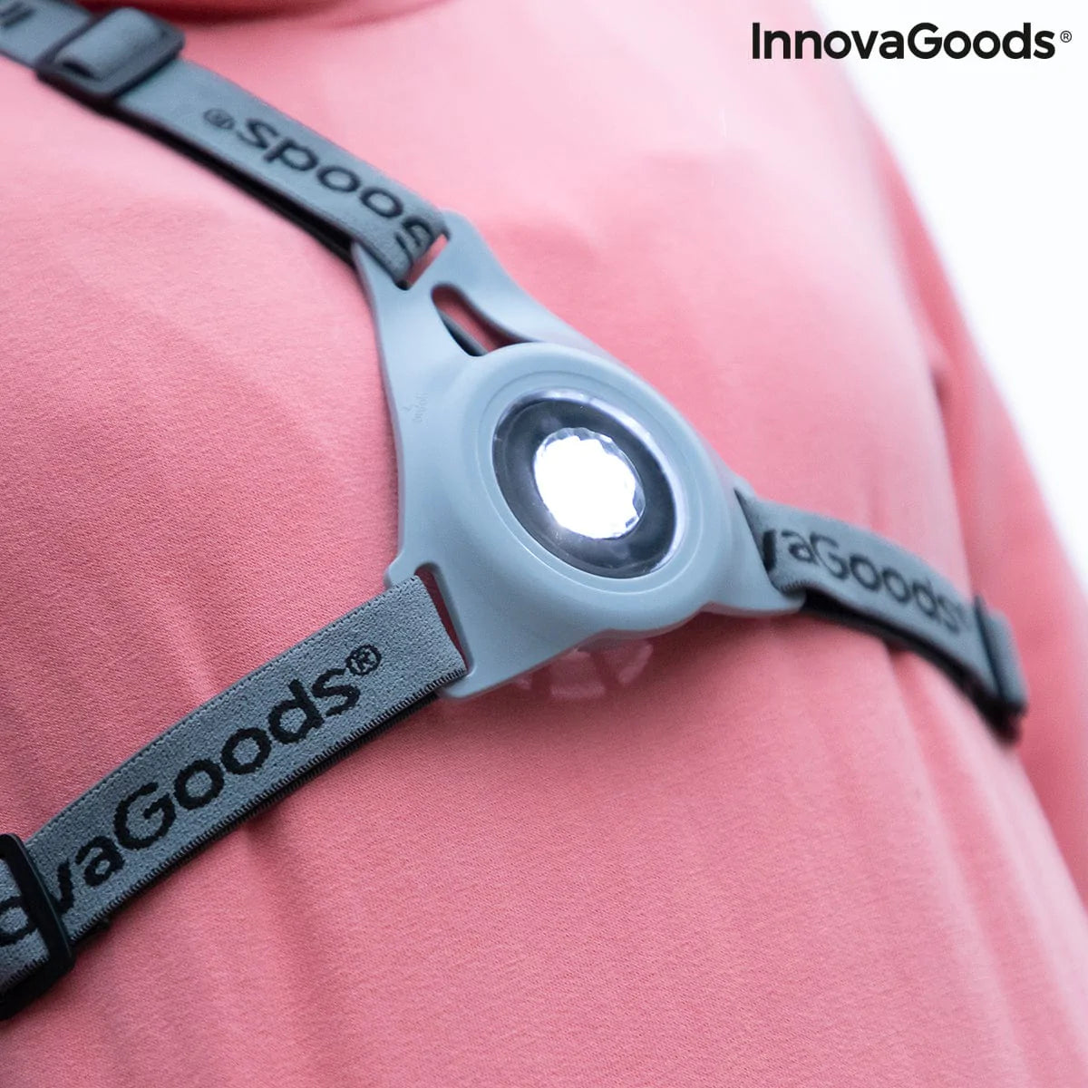 InnovaGoods Sport | Fitness > Laufen und Leichtathlethik > Lauflampen Sportgurt mit LED-Leuchten Safelt InnovaGoods