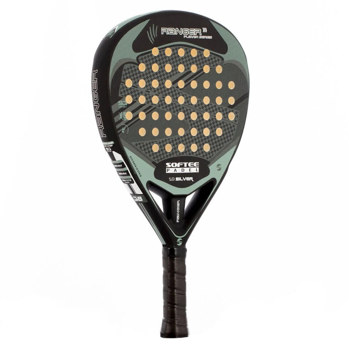 Jim Sports Sport | Fitness > Tennis und Paddle-Tennis > Paddleschläger Paddelschläger Ranger Jim Sports 13891 Grau 38 mm