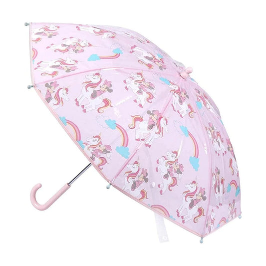 Minnie Mouse Spielzeug | Kostüme > Babys und Kinder > Regenschirme und Mützen für Kinder Regenschirm Minnie Mouse Rosa (Ø 66 cm)
