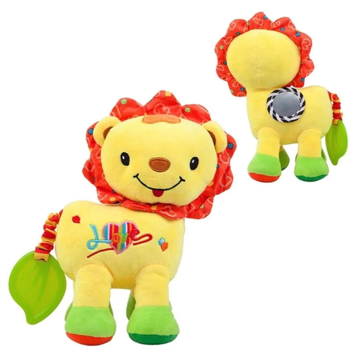 Nenikos Spielzeug | Kostüme > Spielzeug und Spiele > Baby-Spielzeug Interaktives Stofftier für Babys Nenikos Löwe +3m 112214