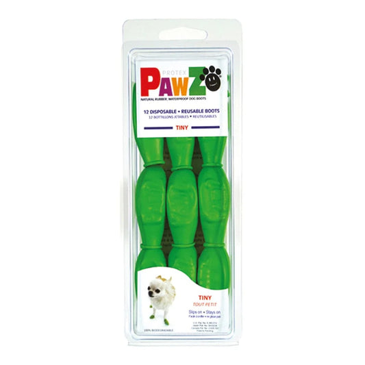 Pawz Heim | Garten > Haustier Stiefel Pawz Hund 12 Stück grün