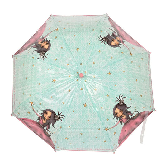 Santoro Spielzeug | Kostüme > Babys und Kinder > Regenschirme und Mützen für Kinder Regenschirm Santoro Estella Rosa Hellgrün (Ø 70 cm)