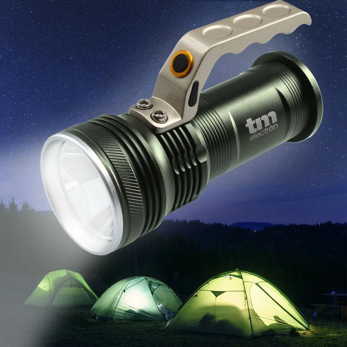TM Electron Sport | Fitness > Camping und Berge > Taschenlampen Taschenlampe LED TM Electron TME grün 800 lm