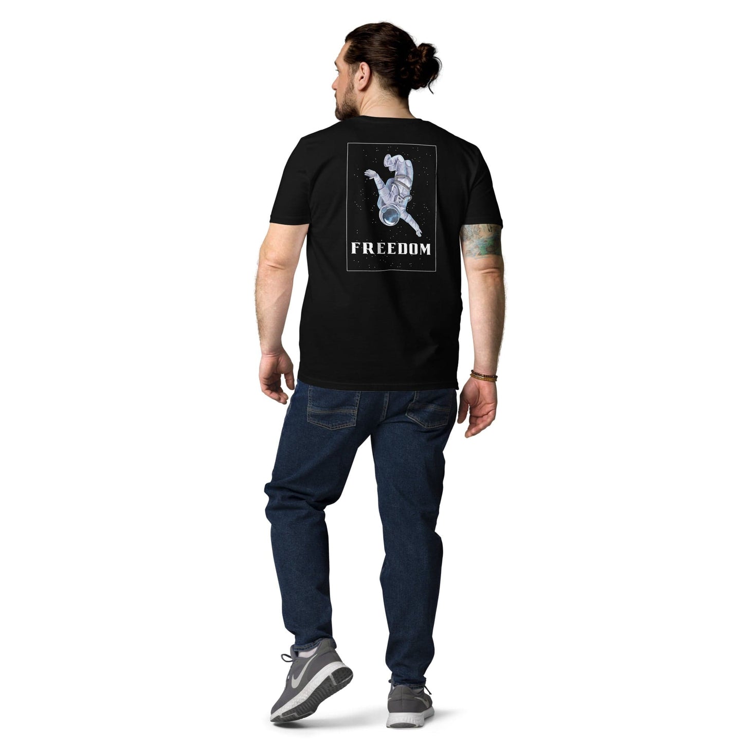 Trendsgetter S Unisex-Bio-Baumwoll-T-Shirt-Freedom