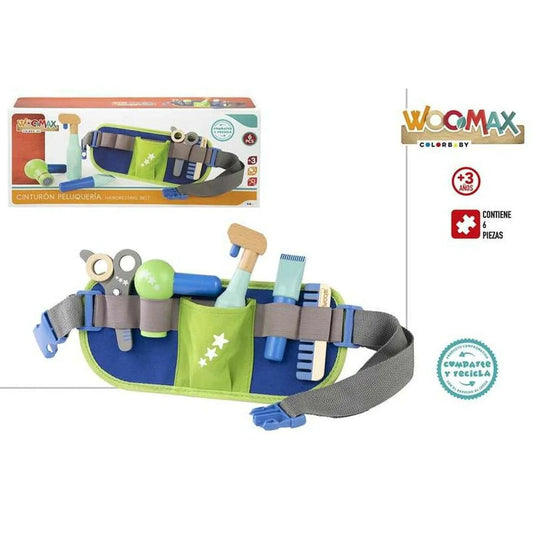 Woomax Spielzeug | Kostüme > Spielzeug und Spiele > Verkleidung Werkzeugkasten für Kinder 49303 Holz